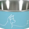 Ecuelle antidérapante bleue pour chiens Love dog (1700 ml)