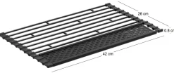 Egouttoir pliable en métal et silicone Drainer