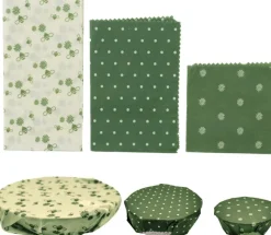 Emballage alimentaire en cire d'abeille Green attitude