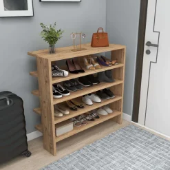 Etagère à chaussures en aggloméré Sargel