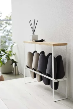Etagère à chaussures en métal Tower