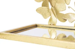 Etagère chevet en métal doré Butterfly 43 x 19.2 x 16.5 cm (Lot de 2)