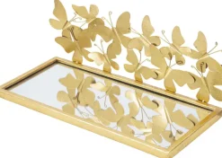 Etagère chevet en métal doré Butterfly 43 x 19.2 x 16.5 cm (Lot de 2)