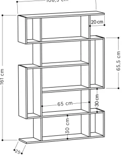 Etagère en aggloméré Mito