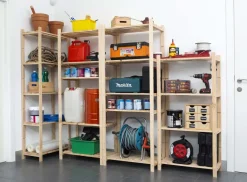 Etagère en kit profondeur 30 cm Natura (4 tablettes)