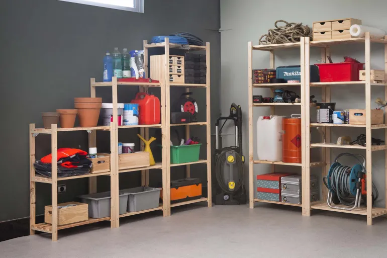 Etagère en kit profondeur 30 cm Natura (5 tablettes)