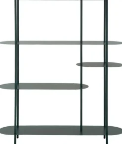 Etagère en métal Saturn 118 x 31 x 39 cm (Vert)