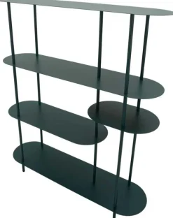 Etagère en métal Saturn 118 x 31 x 39 cm (Vert)