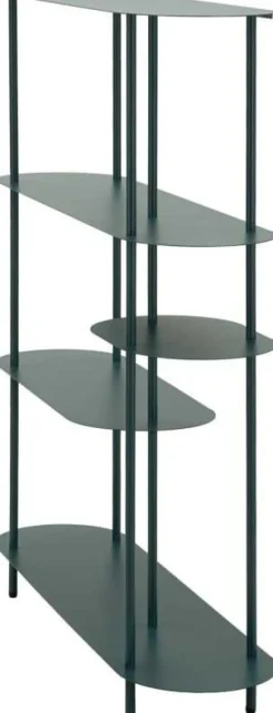 Etagère en métal Saturn 118 x 31 x 39 cm (Vert)