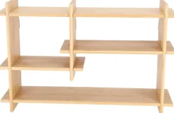 Etagère intérieure en bambou Nature (Horizontale)