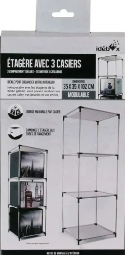 Etagère multi casiers Smart (3 casiers)