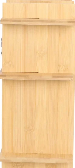 Etagère murale d'intérieur en bambou (Taille S)