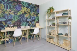 Etagère Natura 5 tablettes et montants à lattes