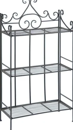 Etagère pliante à plantes Arabesques (Droite 3 niveaux)