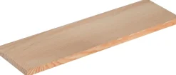 Etagère tablette murale en pin brut (60 x 17 cm)