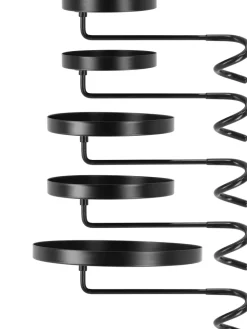 Etagère télescopique avec supports à plantes