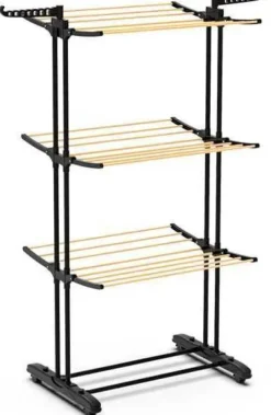 Etendoir 3 étages effet bois