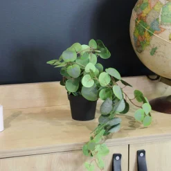Eucalyptus retombant artificiel en pot 40 cm