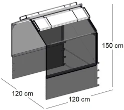 Extension de potager GrowCamp 50cm 650 Litres