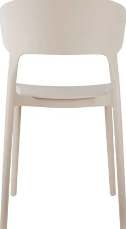 Fauteuil coloré en polypropylène Fain (Gris)