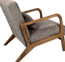 Fauteuil détente en velours côtelé Scott