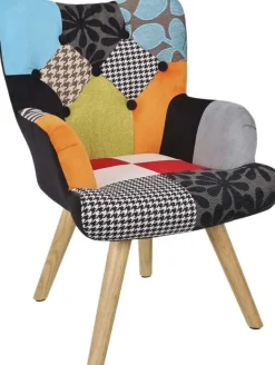 Fauteuil enfant patchwork Helsinki