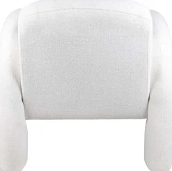 Fauteuil en polyester Brazo (Blanc)