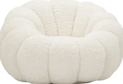 Fauteuil en tissu Bubble 92 x 61 cm