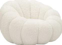 Fauteuil en tissu Bubble 92 x 61 cm
