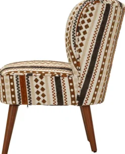 Fauteuil en tissu Ethnic 65 x 68 x 80 cm