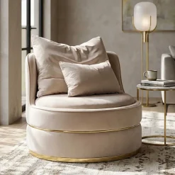 Fauteuil en tissu Paris space 84 x 72 cm