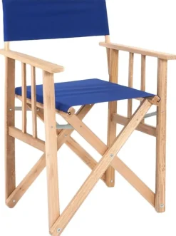 Fauteuil metteur en scène pour enfant (bleu)