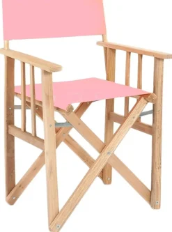 Fauteuil metteur en scène pour enfant (rose)