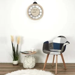 Fauteuil scandinave Patchwork (Lot de 2) (Bleu)