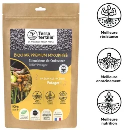 Fertilisant potager à base de mycorhizes 500 gr