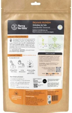 Fertilisant universel à base de biochar 500 gr