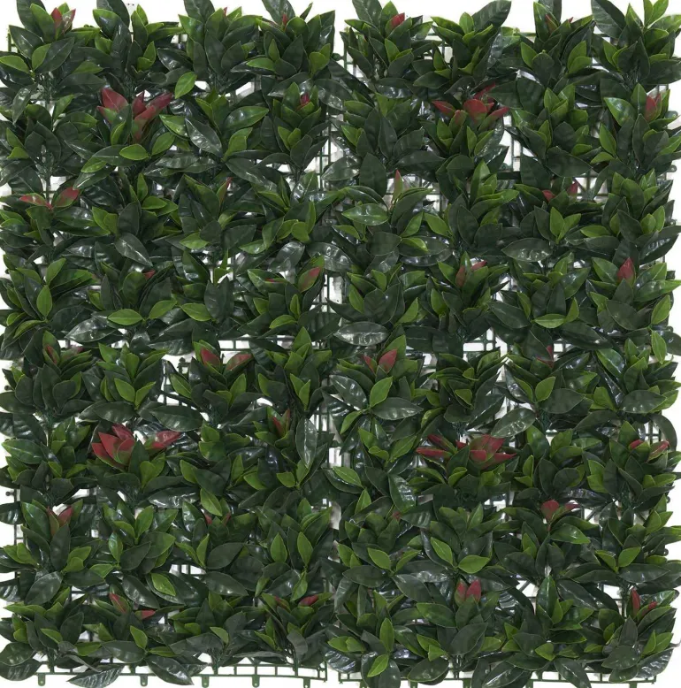 Feuillage artificiel 1 m x 1 m (Photinia)