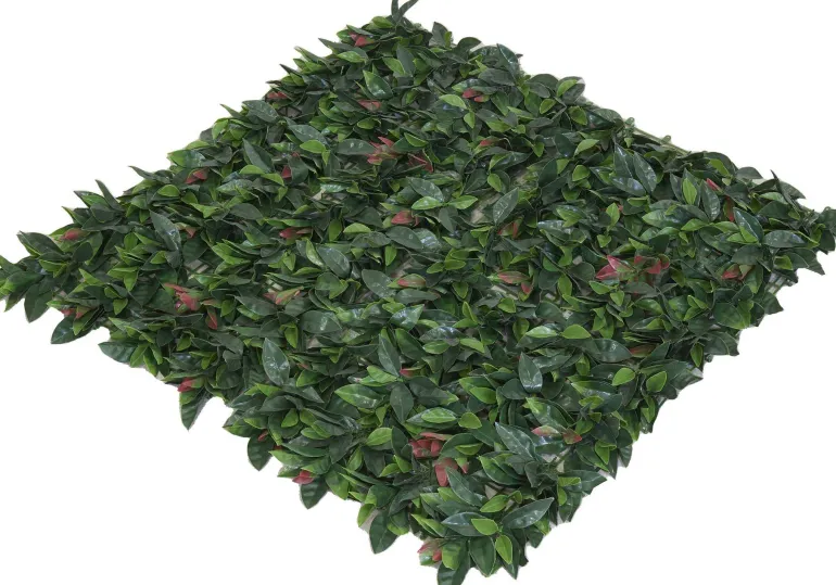Feuillage artificiel 1 m x 1 m (Photinia)