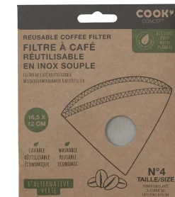 Filtre à café réutilisable green attitude