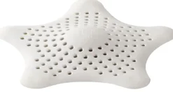 Filtre à cheveux pour bonde (Blanc)