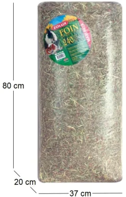 Foin des près pour rongeurs (240 L)