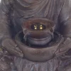 Fontaine d'intérieur en résine grand bouddha