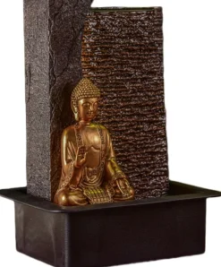 Fontaine en résine avec bouddha Jati