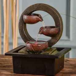 Fontaine en résine Zen Terai