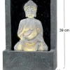 Fontaine extérieure en polyresine Bouddha