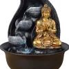 Fontaine relaxante bouddha LED Praya