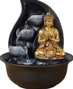 Fontaine relaxante bouddha LED Praya