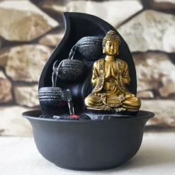Fontaine relaxante bouddha LED Praya