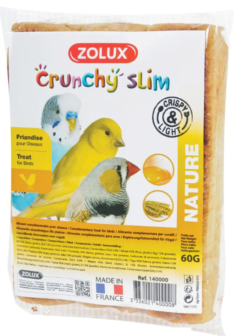 Friandises pour oiseaux Crunchy slim 3x20gr