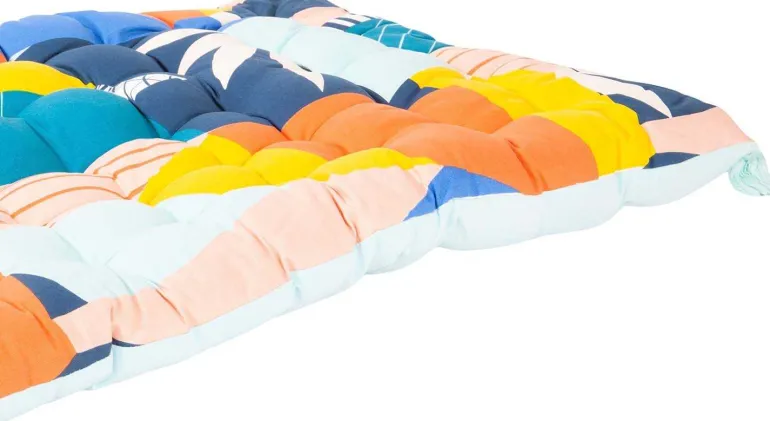 Futon en coton 120 x 60 x 5 cm